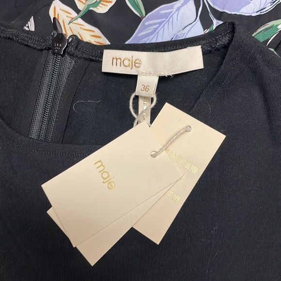 Rosange Mixed Media Midi Dress - Picture 5 of 5